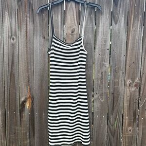 Billabong stripe textured dress